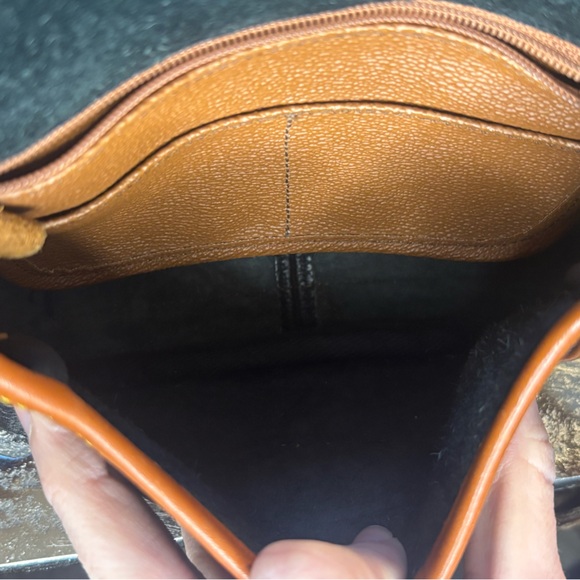 Dooney & Bourke Vintage Over & Under Tack Equestrian Saddle Bag - Picture 5 of 6